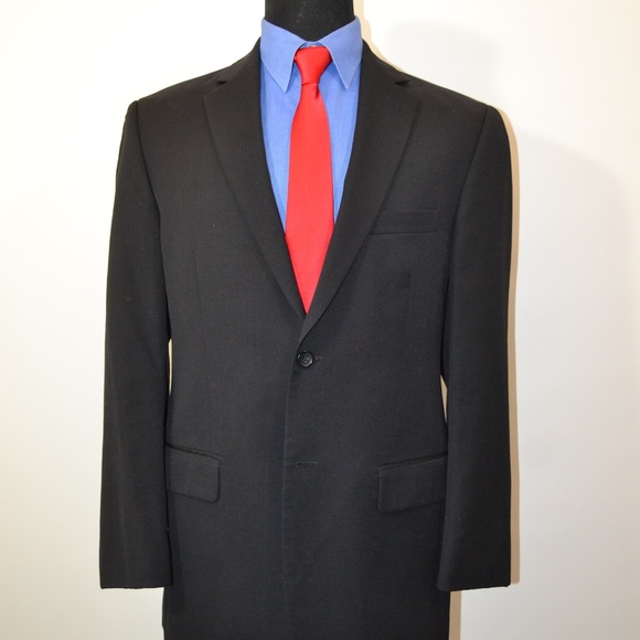 Pronto Uomo Other - Pronto Uomo 40R Sport Coat Blazer Suit Jacket Blac